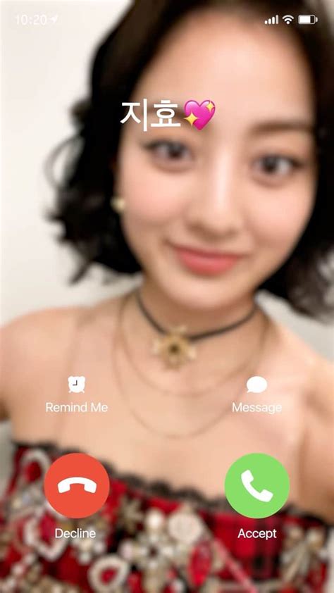 Twiceさんのインスタグラム動画 Twiceinstagram「incoming Call From Jihyo On Tour📞💕