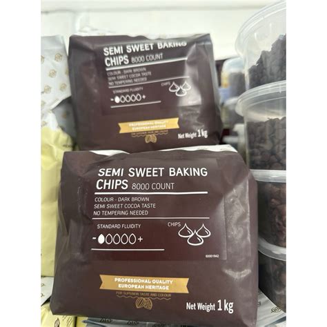 Van Houten Semi Sweet Baking Chips Shopee Philippines