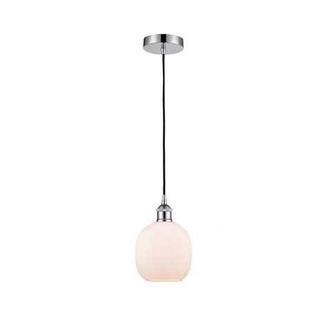 Innovations Edison Belfast LED Mini Pendant 1P CH FR 616 1P PC G101