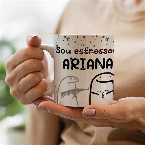 Caneca Flork Signos Sou Ariana Elo Produtos Especiais