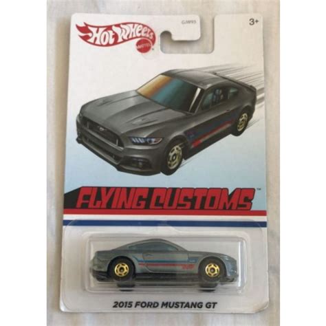 MINIATURA FORD MUSTANG GT FLYiNG CUSTOMS HOT WHEELS Escala Shopee Brasil