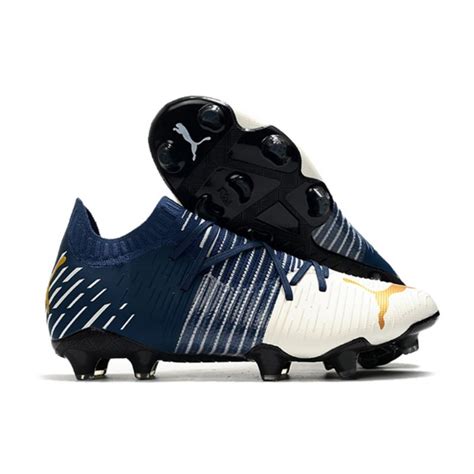 Jual Sepatu Bola Puma Future Z 1 3 Dark Blue White Gold FG Shopee