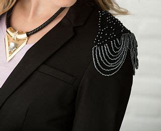 Shoulder Epaulettes pattern by Nicky Hale | Shoulder, Clothes design ...