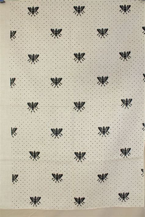 Vintage Bee Fabric By Heritagesupplyco On Etsy Bee Fabric Vintage