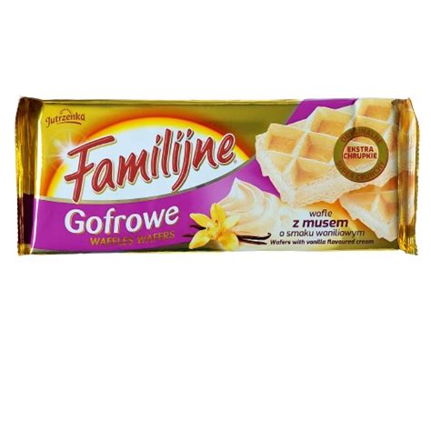 FAMILIJNE GOFROWE WAFLE WANILIOWE 130g DATA 2024 10 13234942207