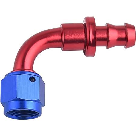 Amazon Sykrss An Degree Push Lock Swivel Hose End Fitting For