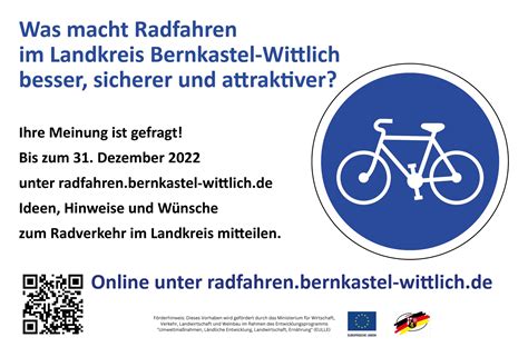 Radfahr Wünsche für den Landkreis gesucht Aufruf zur Online