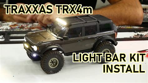 TRAXXAS TRX4m 2021 BRONCO LIGHT BAR KIT INSTALL YouTube