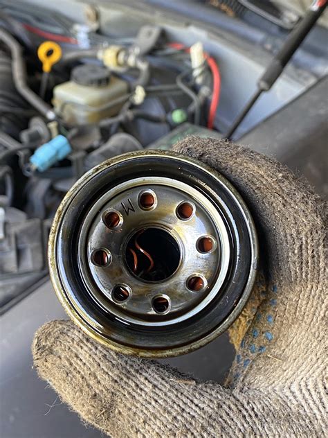 31. Сюрприз в масляном фильтре Nitto 4ND-111. Негатив. — Infiniti QX ...