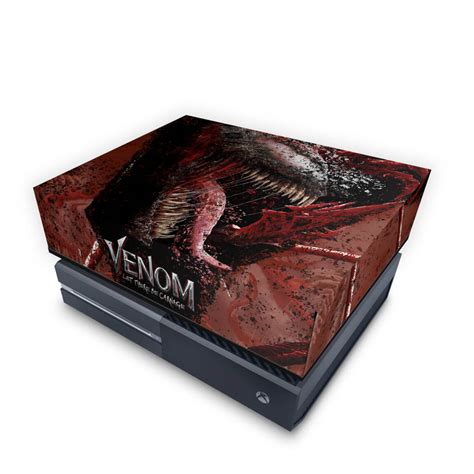 Xbox One Fat Capa Anti Poeira Venom Tempo De Carnificina Pop Arte Skins