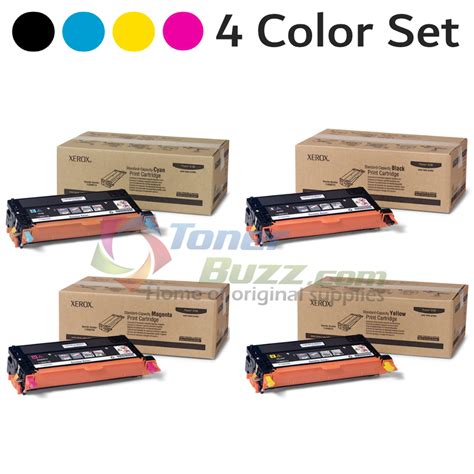 Original Xerox Laser Toner Set (113R00719, 113R00720, 113R00721 ...