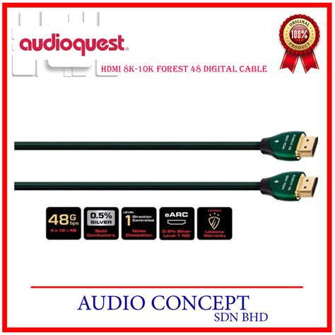 Audioquest Forest K K Version Hdmi Cable Audio Concept