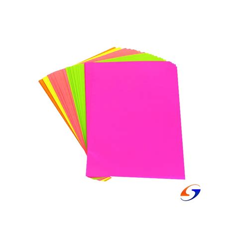 Papel Afiche Fluo X Cms Papeleria