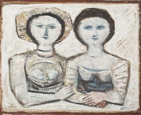 Le Due Amiche By Massimo Campigli On Artnet