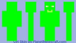 Green Steve Minecraft Skin