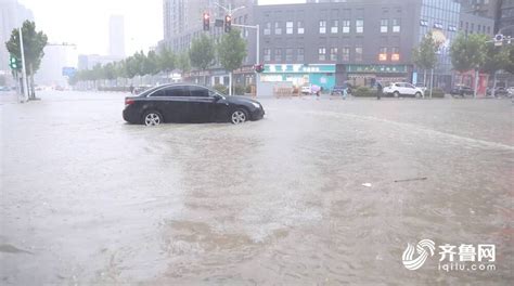 菏泽聊城等地突降暴雨 低洼路段出现积水 济宁枣庄等地仍有暴雨齐鲁原创山东新闻新闻齐鲁网