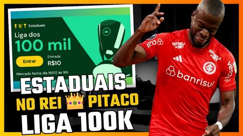 Dicas REI DO PITACO Hoje LIGA 100K Estaduais 2024 YouTube