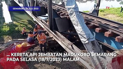 Penjelasan Kai Soal Dampak Kereta Brantas Tabrak Truk Di Semarang