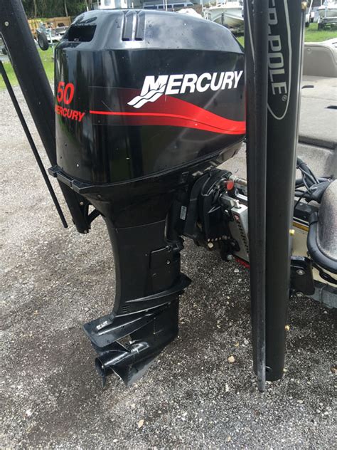 50 Hp Mercury Outboard Boat Motor For Sale