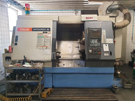 MAZAK Mazatrol PC Fusion CNC 640MT Metal Lathe For Sale Germany