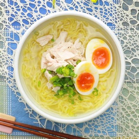 さっぱり 鶏ささみの塩ラーメン 作り方・レシピ クラシル