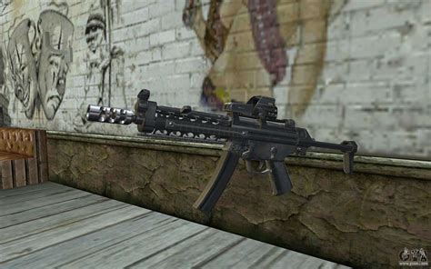 Silver Mp5 For Gta San Andreas