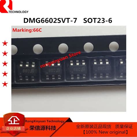 20 PCS DMG6602SVT 7 66C TSOT 26 DMG6602SVT DMG6602 상보 쌍 향상 모드 MOSFET DC