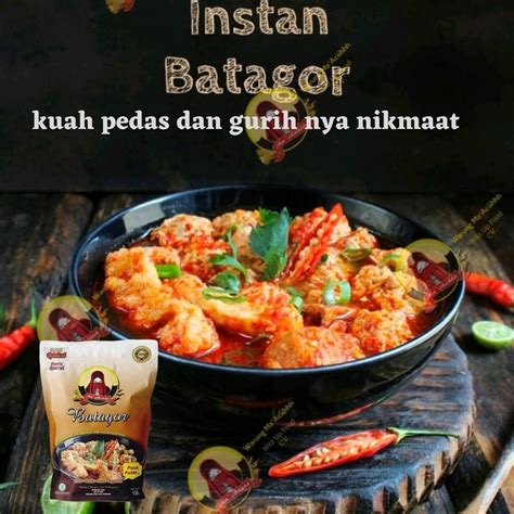 Jual Camilan Batagor Instan Pedas Jadul Siap Saji Halal Frozen Murah