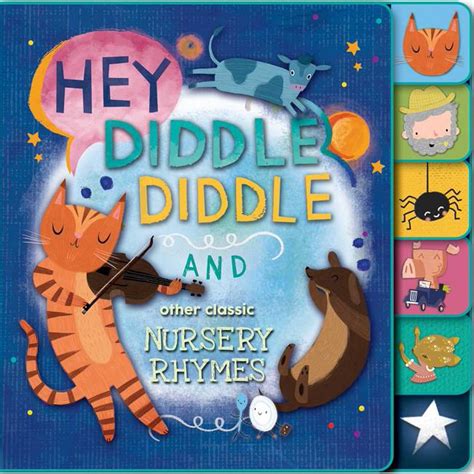 Hey Diddle Diddle and Other Classic Nursery Rhymes (Board Book) - Walmart.com - Walmart.com