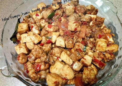 Resep Tahu Tempe Tumis Kecap Pedas Oleh Falen Ann Cookpad