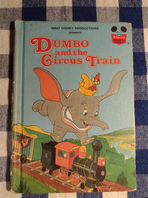 Dumbo and the Circus Train 1982 Wonderful World of Reading Book Club Book - Etsy