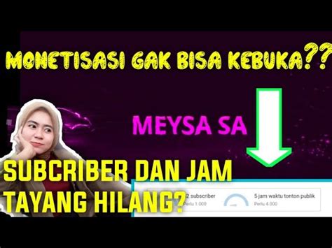 Cara Melihat Monetisasi Di Youtube Studio Beta Di Andorid Meysa Sa