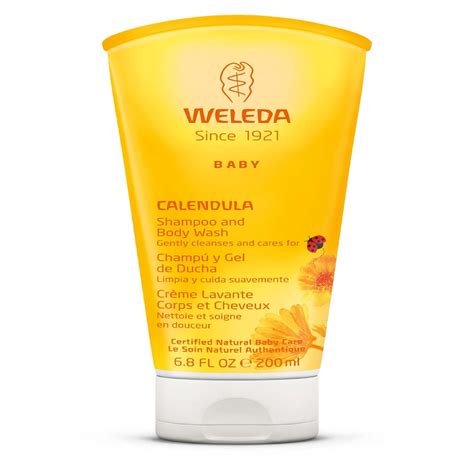 Weleda Calendula Shampoo And Body Wash 6 8 Fl Oz Shampoo Body Wash