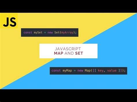 Map Set In Javascript How To Create A Set