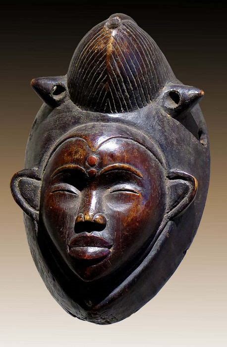 Mask Wood Ikwara Mokulu Punu Gabon Catawiki