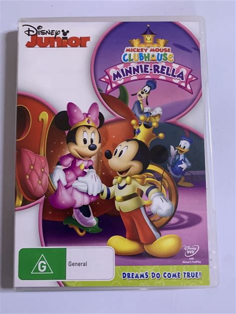 Mickey Mouse Clubhouse - Minnie-Rella (DVD, 2014) Region 4 – Retro Unit