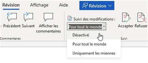 Suivi Des Modifications Word Comment L Utiliser