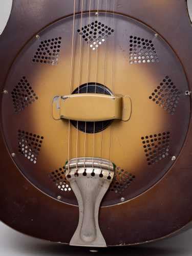 1930 National Triolian Two Tone Walnut Guitars Resonator Tr Crandall Guitars