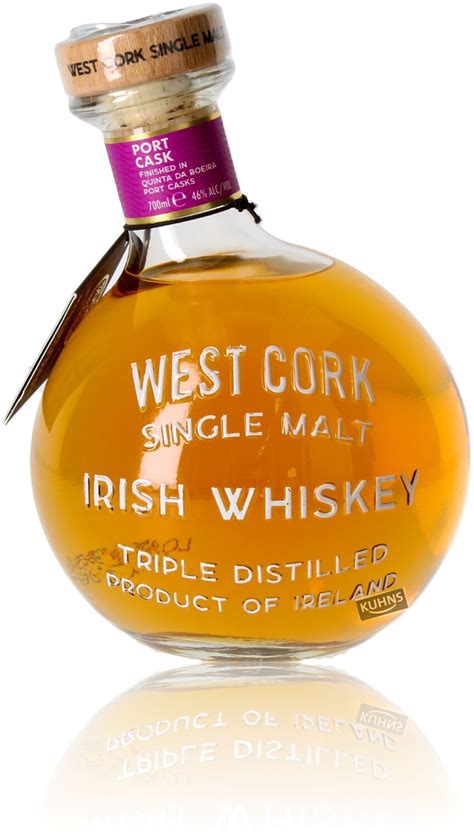 West Cork Maritime Release Port Cask Single Malt Irish Whiskey L