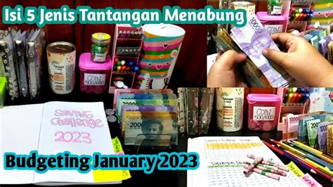 Budgeting January Update Saving Challenge Cara Ku Mengatur