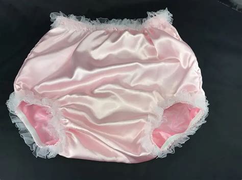 Haian Culotte En Dentelle Pvc Et Satin Couleur Rose Fsp08a 5