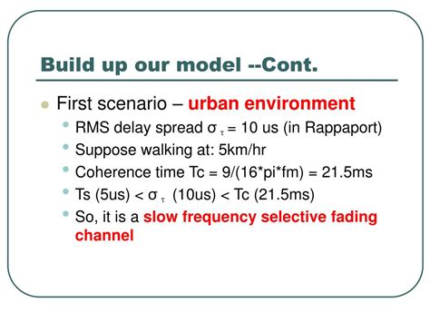 Ppt Performance Analysis Of Channel Estimation And Adaptive