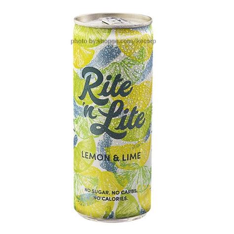 Rite N Lite Lemon And Lime Sugarfree No Sugar No Carbs No Calories