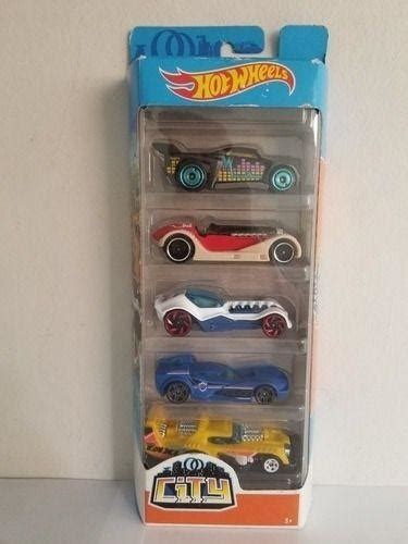 Hotwheels City Mattel Carrinhos De Ferro Kit Unid Carrinho