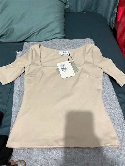 Love Bonito Nude Top On Carousell
