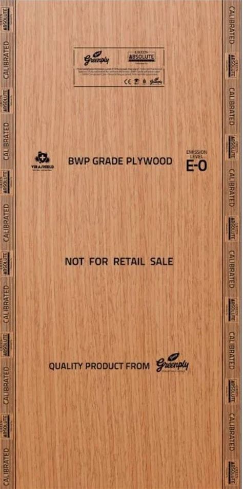 Greenply BWP Grade Plywood Board For Furniture At Rs 95 Sq Ft In Noida