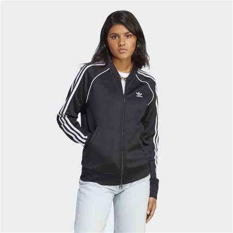Для женщин :: Одежда :: Спортивная куртка Adicolor Classics SST Black