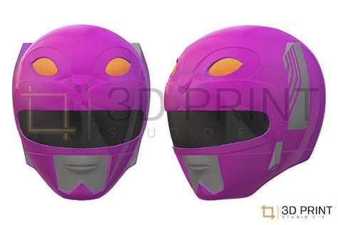 Power Rangers Lost Galaxy Pink Ranger helmet 3D model 3D printable | CGTrader