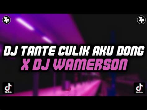 Dj Tante Culik Aku Dong Gomez Lx X Dj Wamerson Sound Drf Mengkane