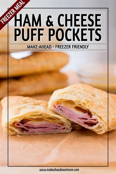 Homemade Ham Cheese Hot Pockets Freezer Friendly Recipe Best